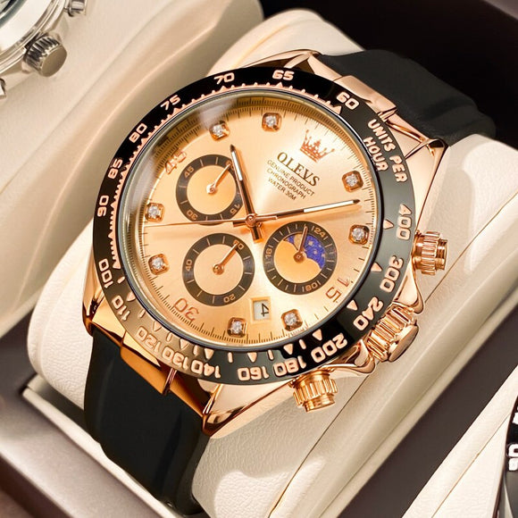 Men Luxury Quartz Wristwatch