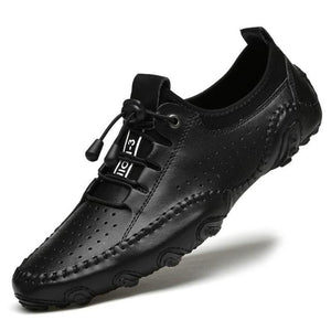 Men Lace-Up Flats Comfortable Loafers