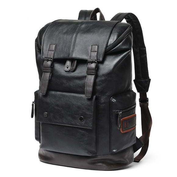 Men Large Antitheft Travel Backpack Laptop Bag