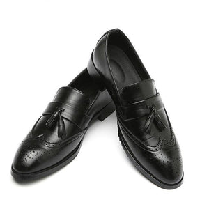 Shoes - Luxury Men's Classic Leather Tassel Shoes（Buy 2 Got 10% off, 3 Got 20% off Now)