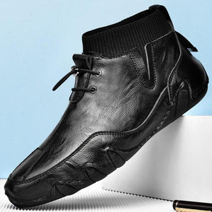 Luxury Genuine Leather Men Boots