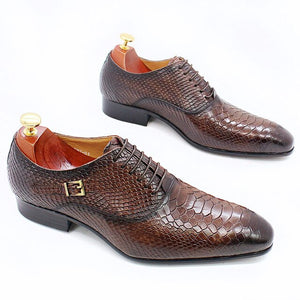 Men Oxford Shoes Classic Style Dress Leather Shoes