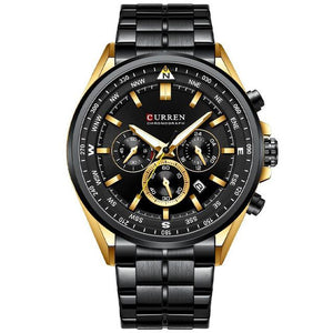 Men Quartz Wristwatches Luxury Brand