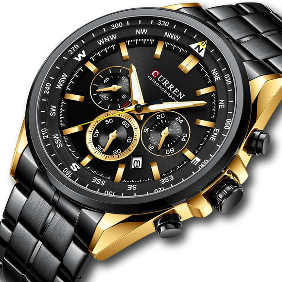 Men Quartz Wristwatches Luxury Brand