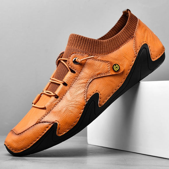 Handmade Leather Men Casual Shoes
