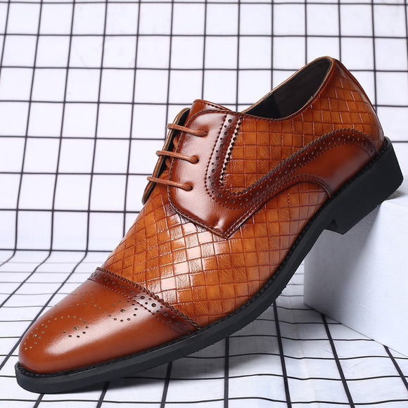 Men Shoes Casual Round Toe Brogue shoes