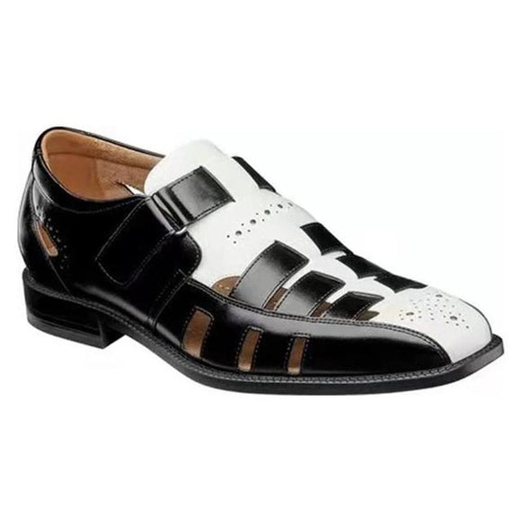 Men Breathable Hollow Out Formal Sandals