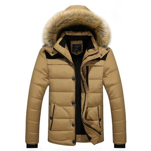 New Fashion Thicken Warm Hooded Parkas