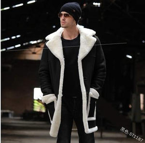 Men's Fur Coat Thick Coat