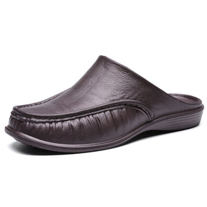 Men's Slippers Slip on Flats Shoes