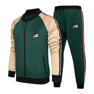 Men's Sportswear 2 Piece Sets Sports Suit Jacket+Pants(BUY 2 GET 10% OFF, 3 GET 15% OFF )