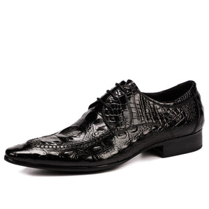 Mens Formal Shoes Genuine Leather Oxford Shoes