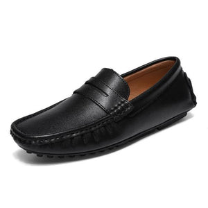 2022 New Style Brand Leather Men Boat Shoes