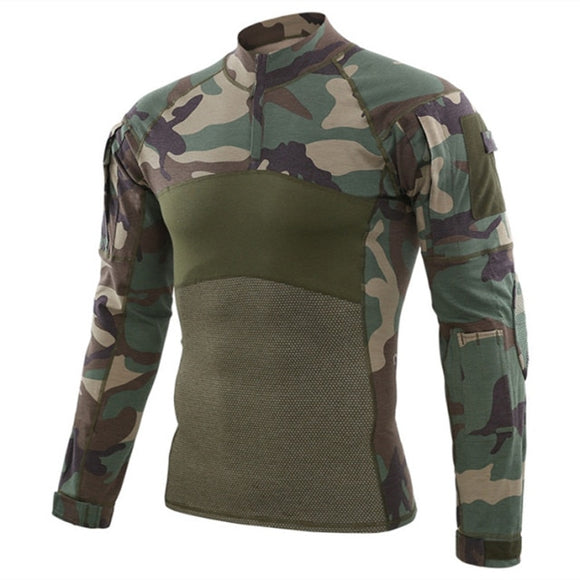 Military Style Uniform Combat Shirt