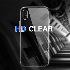 Transparent Ultra Slim Hard Plastic Cover For iphone 6 6S 7 8 Plus X