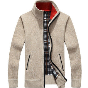 Autumn Winter Warm Fleece Men Knitwear(BUY 2 GET 10% OFF, BUY3 GET 15% OFF)