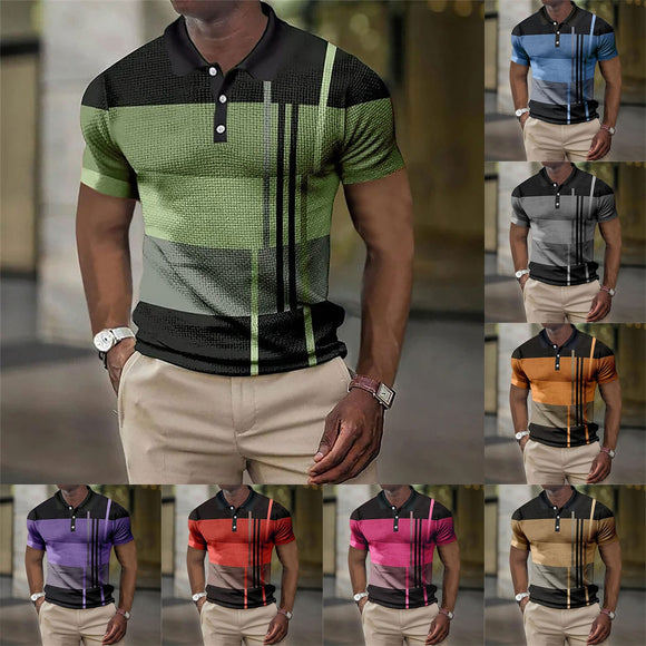 New Casual Men POLO Shirt Short Sleeve