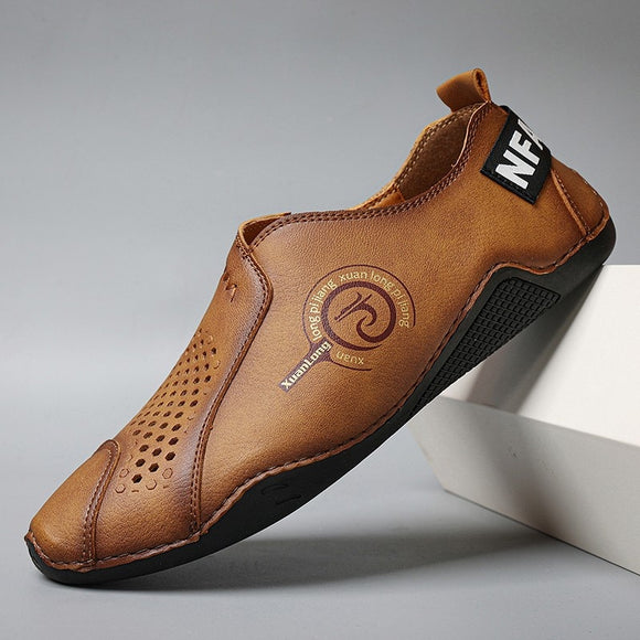 New Fashion Slip-on Leather Casual Shoes