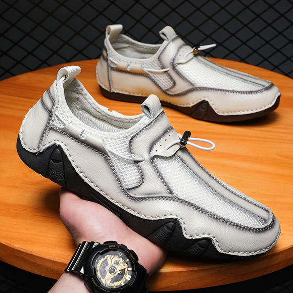 New Men Casual Shoes Fashion Leather Shoes