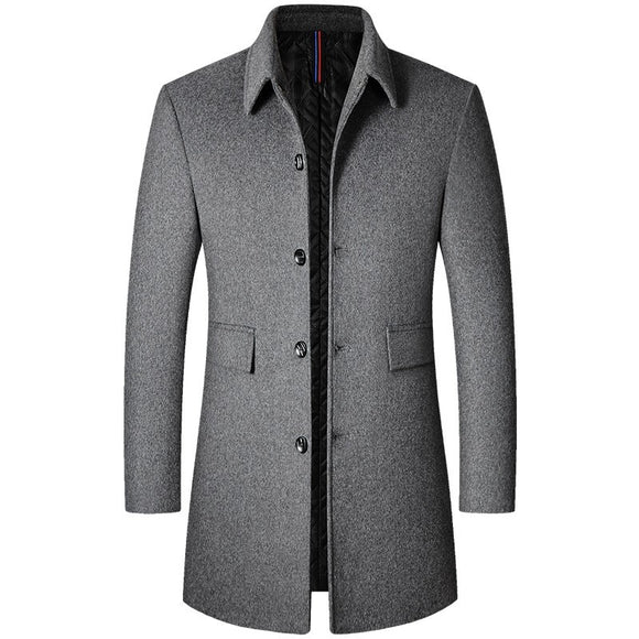 Men's Clothing Woolen Jacket