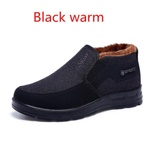 New Winter Men's Boots Soft-soled Snow Boots