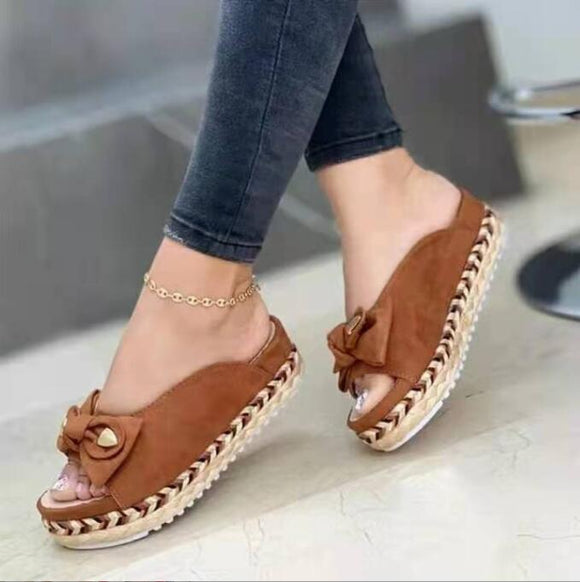 New Women Slippers Casual Solid Color