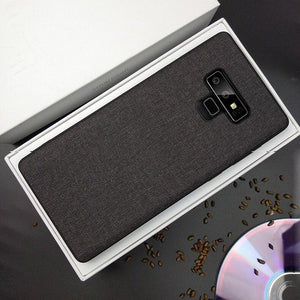 Ultra-thin Soft Silicone Cloth Texture Phone Case for Note9 8 S9 S9 plus S8 S8 Plus