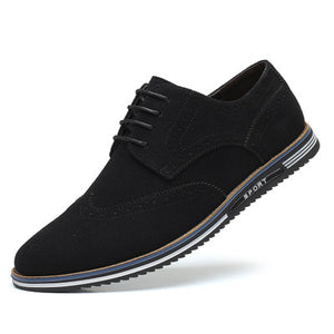 Fashion Lace-Up Business Casual Shoes