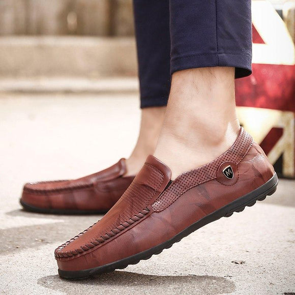 Men Fashion Comfortable Breathable Slip-on Shoes