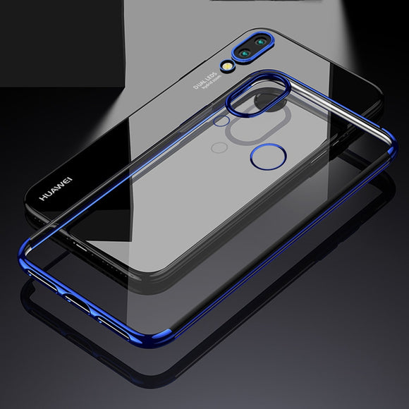 Slim Glitter Silicone Phone Case For Huawei P10 P20 Lite Pro Mate 20