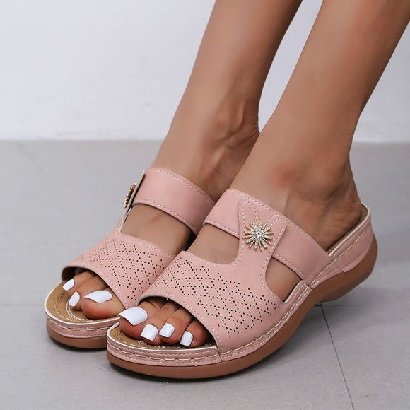 Summer Oxford Women Sandals Flats Slippers