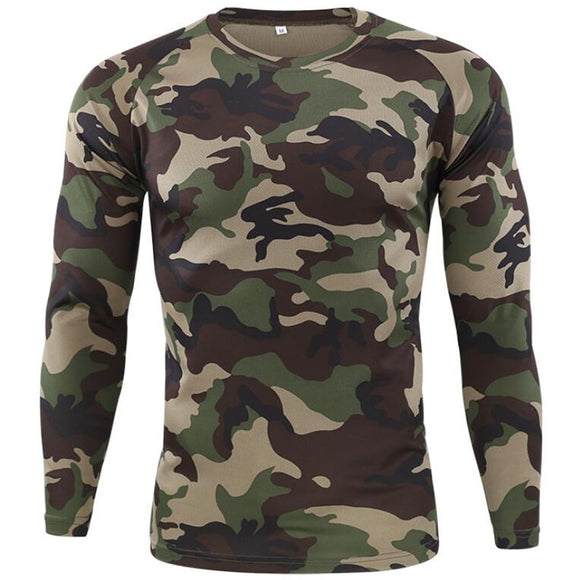 Summer Quick-drying Camouflage T-shirts