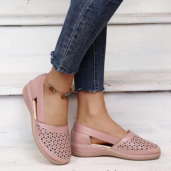 Summer Wedge Sandals Female Casual Sewing Women Shoes