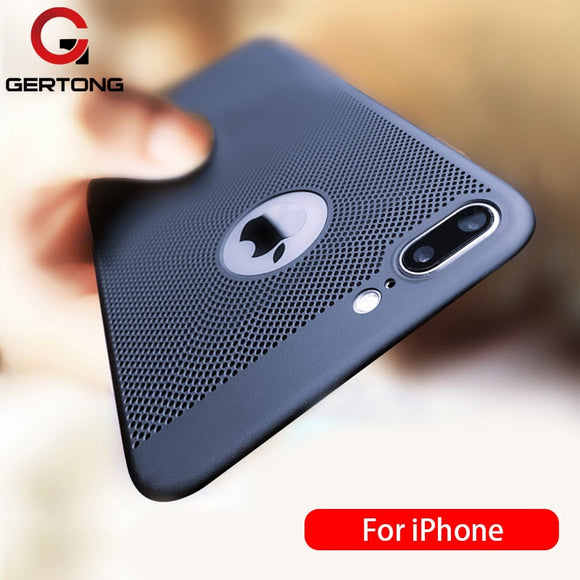 Ultra Slim Hollow Heat Dissipation Case For iPhone
