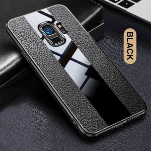 Full Deluxe Vintage Ultra-Thin Soft PU Leather Case  For Samsung Galaxy Note 9 8 S8 S9Plus + Strap
