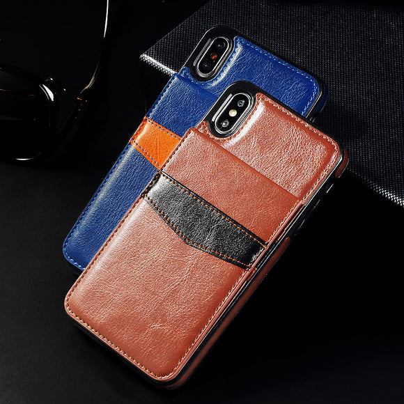 Luxury Retro Leather Card Slot Holder Phone Case For iPhone 11 11Pro 11Pro MAX XS MAX X XR 8 7 6S 6Plus-new