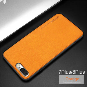 Phone Case - Ultra Slim Vintage Cloth Phone Cases for iPhone XS Max XS X XR