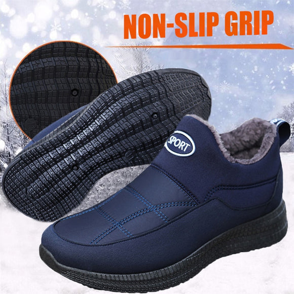 Mens Boots Winter Keep Warm Snow Boots
