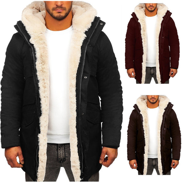 Warm Faux Fur Jacket Coat Parka