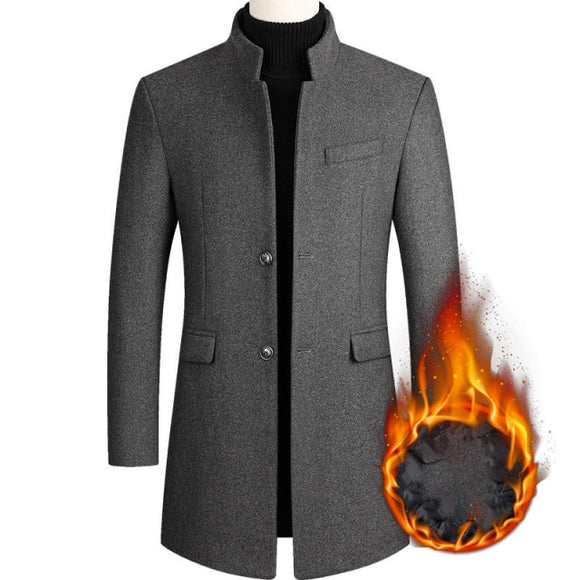 Man Woolen Jacket Coat