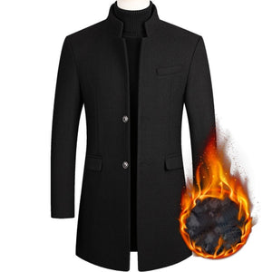 Man Woolen Jacket Coat