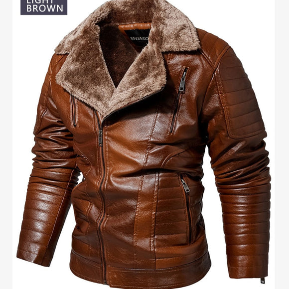 Winter Men's Leather Jacket