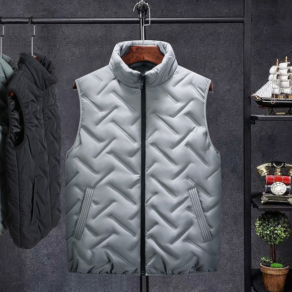 Winter Thick Vests Men High Quality Sleeveless Jacket