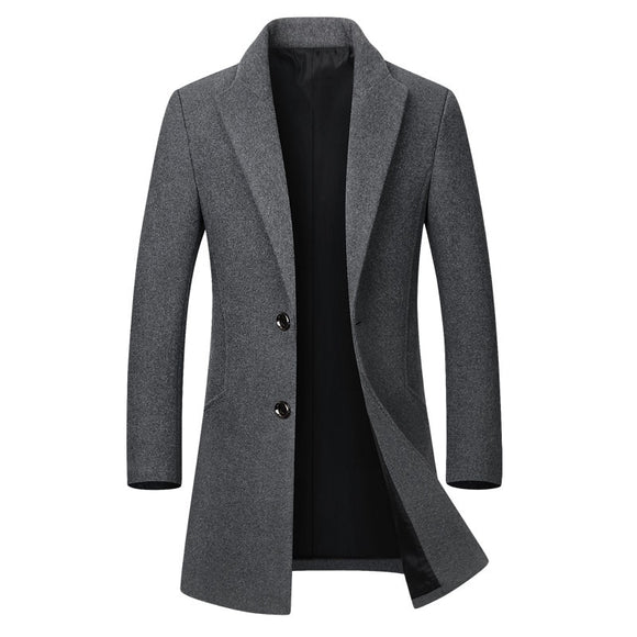 Men's High-quality Wool Coat