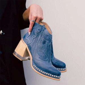Women Ankle Boots Cool British Style