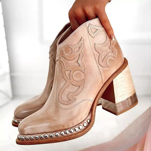 Women Ankle Boots Cool British Style