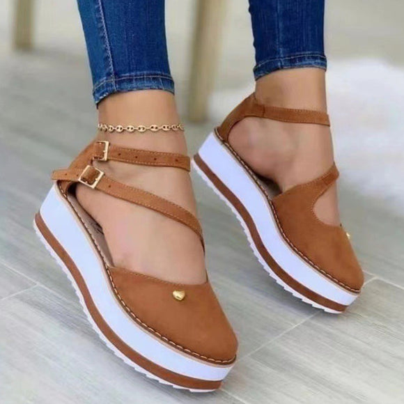 Women Platform Sandals New Casual Flats Shoes