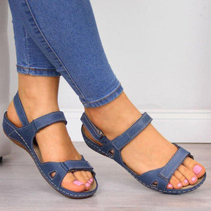 Women Sandals Flat Open Toe Shoes