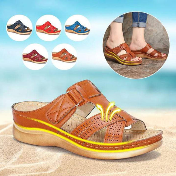 Women Summer Open Toe Comfy Sandals