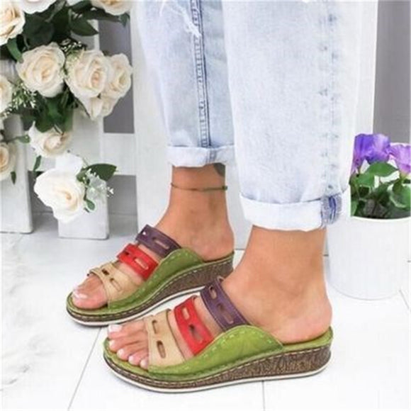 Female Casual Hollow Out Slippers